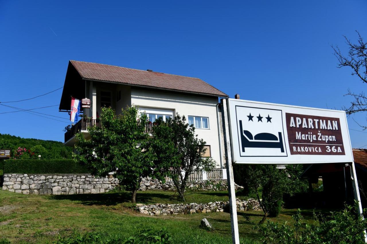 Apartment Marija Zupan Rakovica Esterno foto